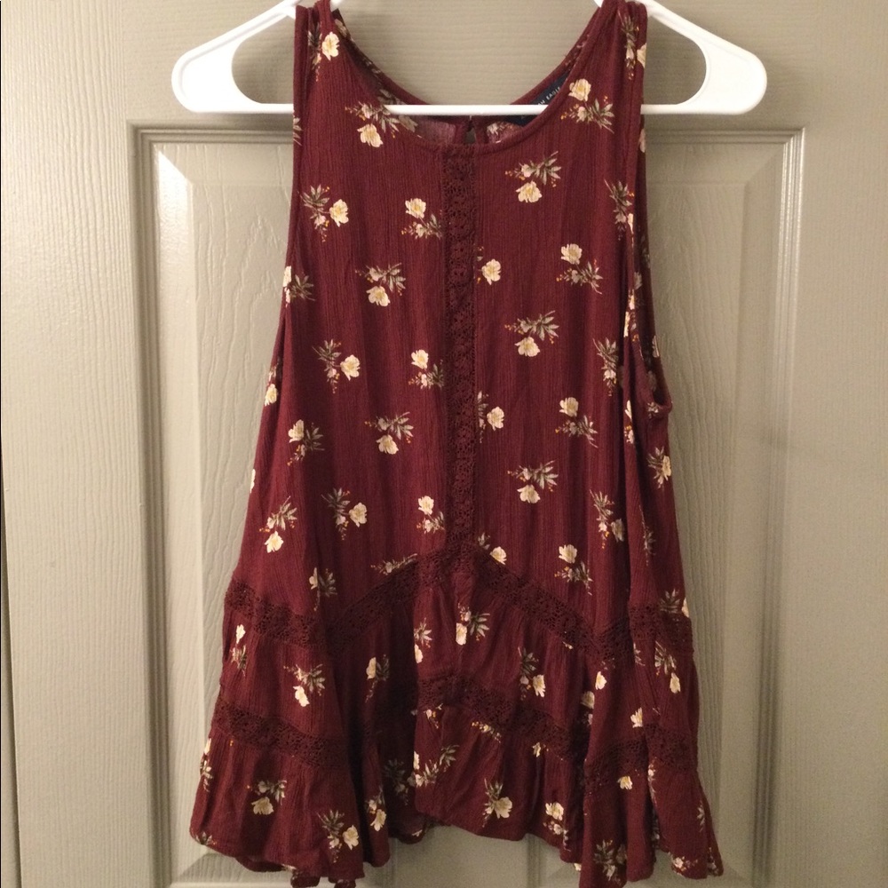 AEO Peplum Top